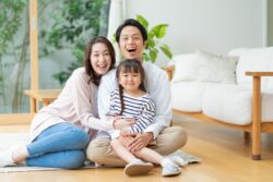 予防歯科で健康な口腔内を保つ家族
