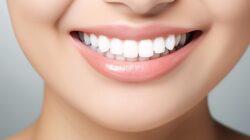 白く整った美しい歯の口元