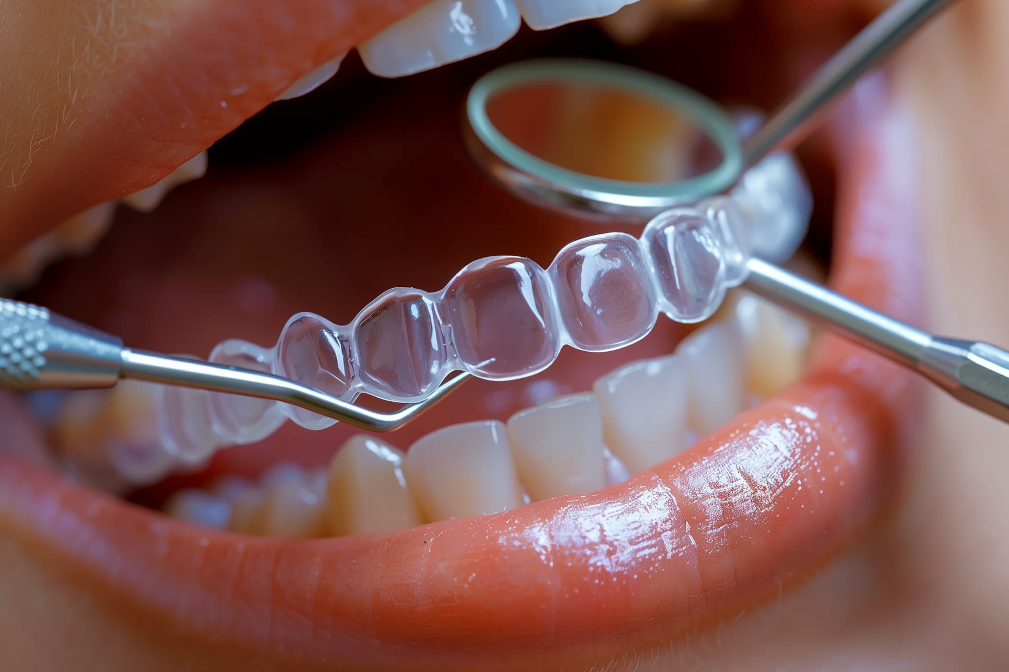 マウスピース矯正の治療の様子