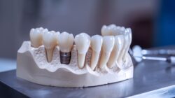 インプラントのイメージ模型